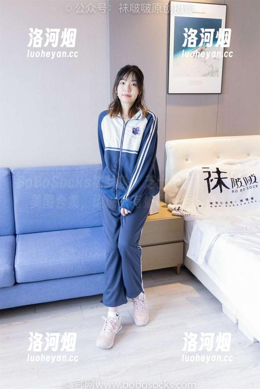 BoBoSocks袜啵啵 - 芝士的白丝小腿袜美图合集，谁说只有奶酪可以拉丝？-洛河烟