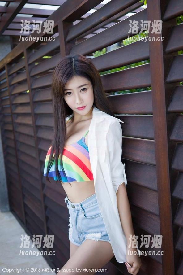 MiStar魅妍社 - 还记得之前的那些奶牛？Mieko林美惠子又来了，这次的更新肯定挺有趣-洛河烟
