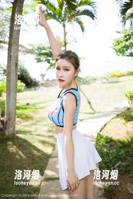 MiStar魅妍社 - 谁说制服只有严肃？Miki兔的美图和她的幽默，快来一同分享吧！-洛河烟
