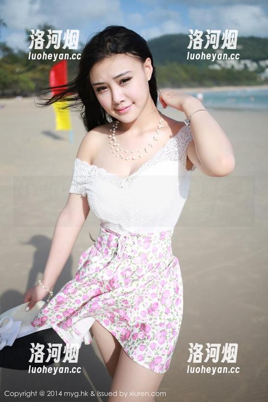 MyGirl美媛馆 - Ellie艾栗栗的美足：随便一张都能让人驻足的合集写真-洛河烟