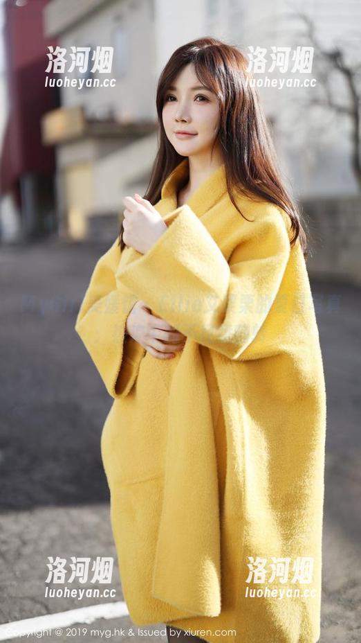 MyGirl美媛馆 - Ellie艾栗栗的夏日写真：热浪中的不经意翻转-洛河烟