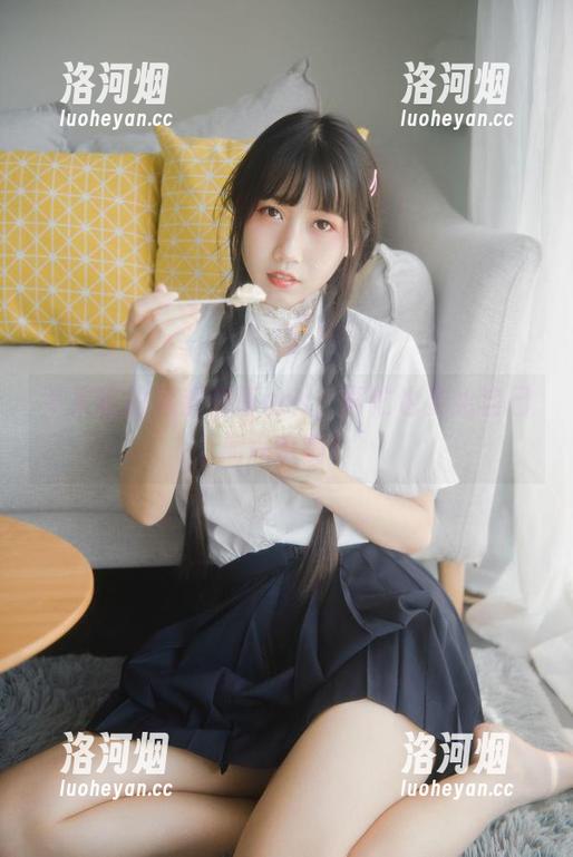 不呆猫的森系兽耳cos，再忙也要给自己加点萌哟！-洛河烟