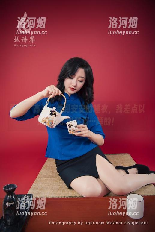 丽柜 - 高清！看到安安的睡衣，我差点以为来到了时装周…睡的！-洛河烟