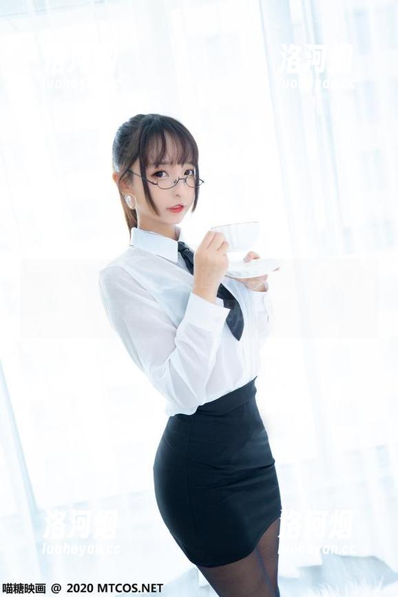 兔女郎造型，喵糖映画给你定格一个精彩的高清瞬间，记得分享哦！-洛河烟