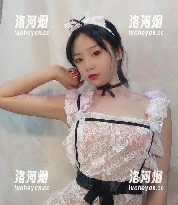 女仆cos里隐藏的是青水：灵动与魅惑同时存在。-洛河烟