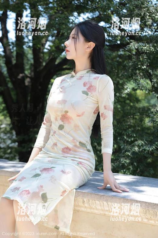 秀人网 - 美昕Yumi的夏日探险，在线图片，让人感受到“我得赶紧升温”的压力。-洛河烟