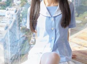 稚乖画册 - 私房写真里的白丝游戏：团子在新堂-0118d中玩得不亦乐乎