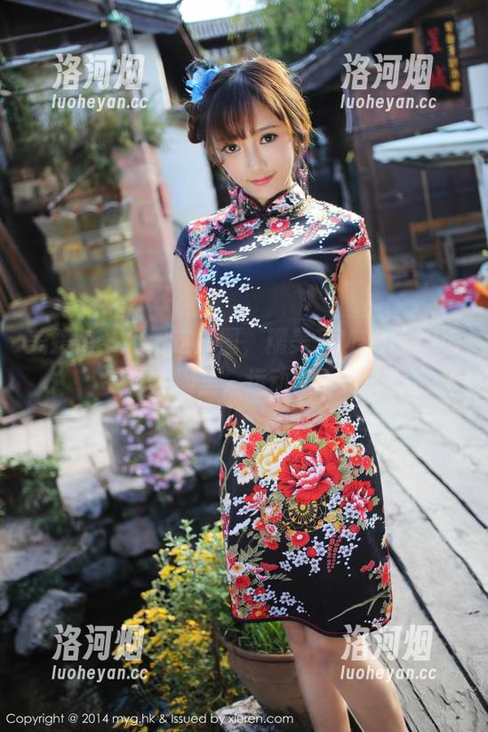 美媛馆 - 保留这原图，糯美子MINIbabe在体操服里，运动感十足。-洛河烟