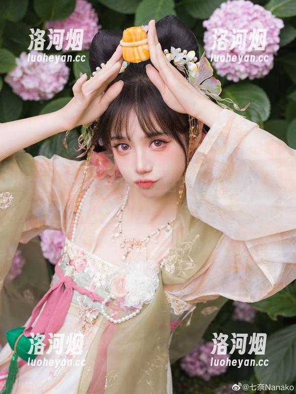 谁能拒绝贰加六的花之魁？原图也陷入沉醉-洛河烟