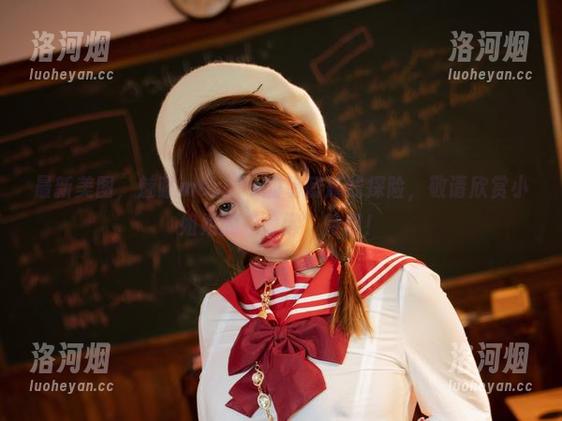 最新美图，魅瞳meroko的碧蓝航线探险，敬请欣赏小姐姐的“偷懒”特训！-洛河烟